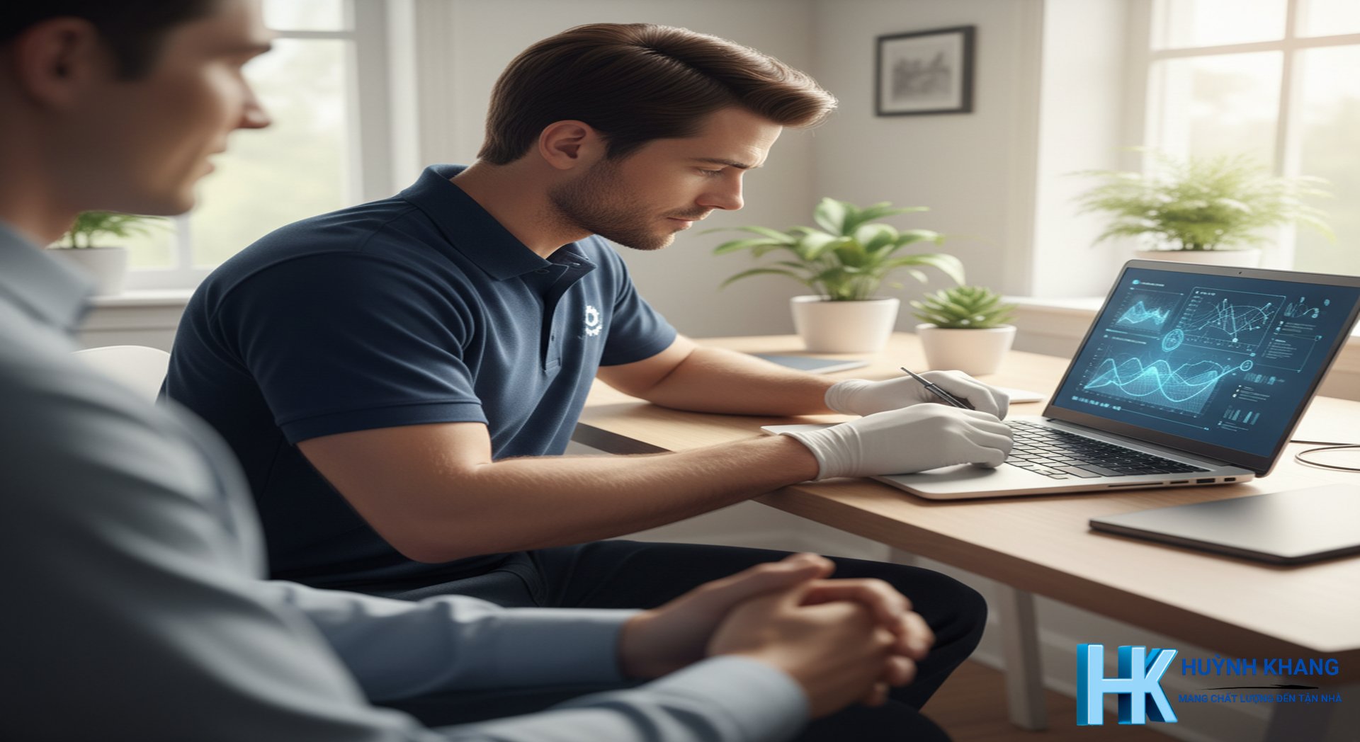 Sửa máy tính tận nơi TPHCM: Khắc phục mọi lỗi, có mặt sau 20 phút 2 Quy trình sửa máy tính tận nơi chuyên nghiệp tại Huỳnh Khang Computer